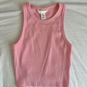 H&M Soft Pink Sleeveless Tank Top